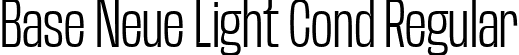 Base Neue Light Cond Regular font - BaseNeueTrial-CondensedLight-BF63d645e35ed1e.ttf