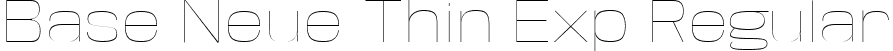Base Neue Thin Exp Regular font - BaseNeueTrial-ExpandedThin-BF63d645deb5ce7.ttf