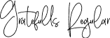 Gratefulls Regular font - Gratefulls.otf