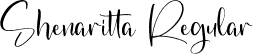 Shenaritta Regular font - Shenaritta.otf