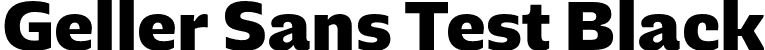 Geller Sans Test Black font - GellerSansTest-Black-uploaded-63b63c767768c.otf