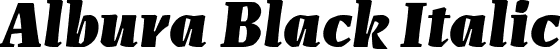 Albura Black Italic font - Albura-BlackItalic-uploaded-63b62b3c6b34e.ttf