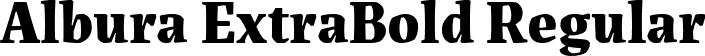 Albura ExtraBold Regular font - Albura-ExtraBold-uploaded-63b62b3c6e3bb.ttf