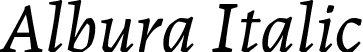 Albura Italic font - Albura-Italicwght-uploaded-63b62b3a3454f.ttf