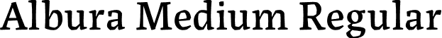 Albura Medium Regular font - Albura-Medium-uploaded-63b62b3c64a1c.otf