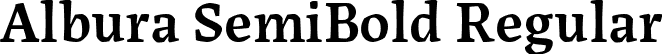 Albura SemiBold Regular font - Albura-SemiBold-uploaded-63b62b3c7246d.ttf