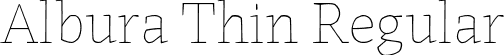 Albura Thin Regular font - Albura-Thin-uploaded-63b62b3a4e0bc.ttf