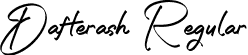 Dafterash Regular font - Dafterash-uploaded-63b4f8165dbed.otf