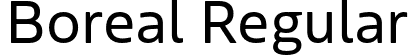 Boreal Regular font - boreal-regular-TRIAL.otf