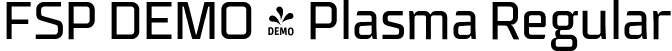 FSP DEMO - Plasma Regular font - Fontspring-DEMO-plasma-regular.otf