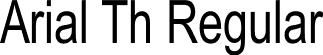 Arial Th Regular font - ArialTh.ttf