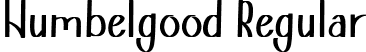 Humbelgood Regular font - Humbelgood.ttf