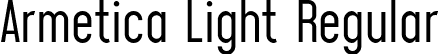 Armetica Light Regular font - Armetica-Light.otf