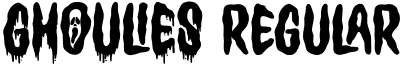 Ghoulies Regular font - Ghoulies.otf