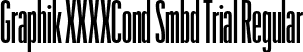 Graphik XXXXCond Smbd Trial Regular font - GraphikXXXXCondensed-Semibold-Trial.otf