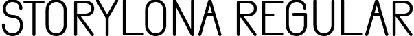 Storylona Regular font - Storylona-Regular.otf