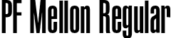 PF Mellon Regular font - PFMellon-Regular-subset.otf