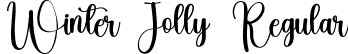 Winter Jolly Regular font - Winter Jolly.ttf