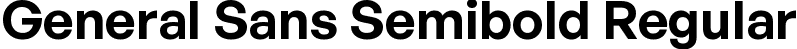 General Sans Semibold Regular font - GeneralSans-Semibold.ttf