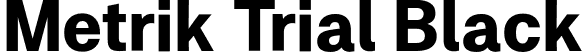 Metrik Trial Black font - MetrikTrial-Black.otf