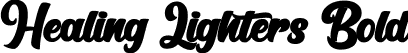 Healing Lighters Bold font - HealingLightersBold-K7qjl.ttf