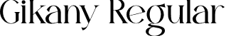 Gikany Regular font - Gikany-Regular.otf