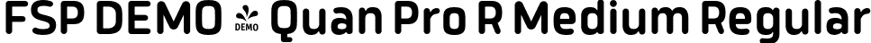 FSP DEMO - Quan Pro R Medium Regular font - Fontspring-DEMO-quanpror-medium.otf
