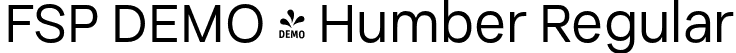 FSP DEMO - Humber Regular font - Fontspring-DEMO-humber-regular.otf