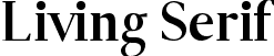 Living Serif font - Living Serif.ttf