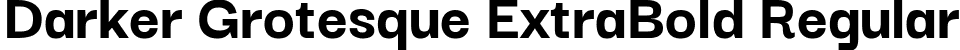 Darker Grotesque ExtraBold Regular font - DarkerGrotesque-Extrabold.ttf