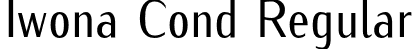 Iwona Cond Regular font - IwonaCond-Regular.otf