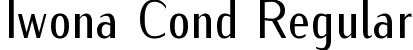 Iwona Cond Regular font - IwonaCond-Regular.ttf