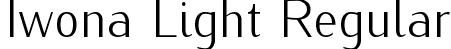 Iwona Light Regular font - IwonaLight-Regular.ttf