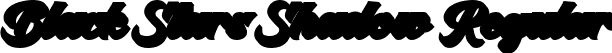 Black Stars Shadow Regular font - BlackStarsShadow-Eazzr.ttf