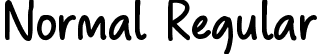 Normal Regular font - Milespink Demo.ttf