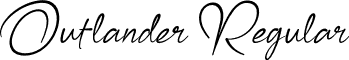 Outlander Regular font - Outlander.otf