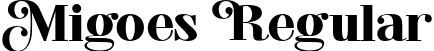 Migoes Regular font - migoes-serif.otf