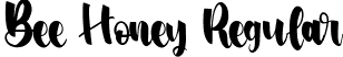 Bee Honey Regular font - BeeHoney.ttf