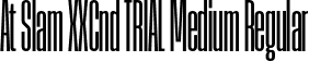 At Slam XXCnd TRIAL Medium Regular font - AtSlamXXCndTRIAL-Medium.otf