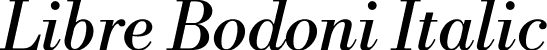 Libre Bodoni Italic font - LibreBodoni-Italic-VariableFont_wght.ttf