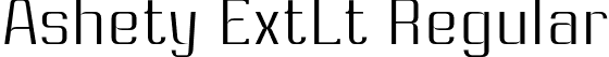 Ashety ExtLt Regular font - AshetyPersonaluse-ExtraLight.otf