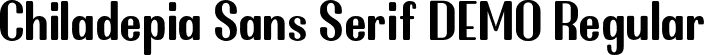 Chiladepia Sans Serif DEMO Regular font - chiladepia-sans-serif.otf