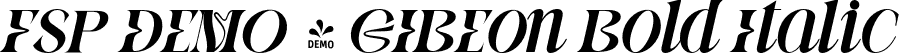 FSP DEMO - GIBEon Bold Italic font - Fontspring-DEMO-gibeon-bolditalic.otf