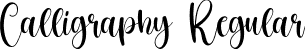 Calligraphy Regular font - Calligraphy.ttf