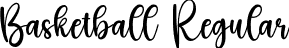 Basketball Regular font - Basketball.ttf