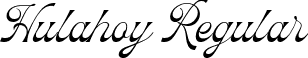 Hulahoy Regular font - HulahoyRegular-rgKMy.ttf