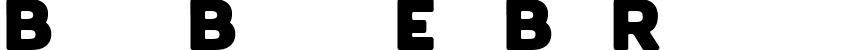BleepBloop ExtBd Regular font - BleepBloop-FreeVersion.ttf