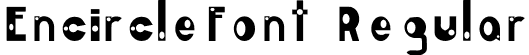 EncircleFont Regular font - EncircleFont.otf