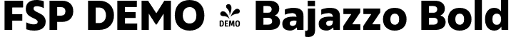 FSP DEMO - Bajazzo Bold font - Fontspring-DEMO-bajazzo-bd.otf