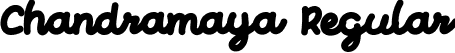 Chandramaya Regular font - Chandramaya.ttf